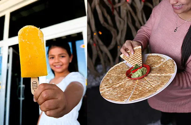 Gastro Marketing - Respark Fusion, restaurante y parque de bolas en parla, Madrid, Paleta de helado , quesadilla